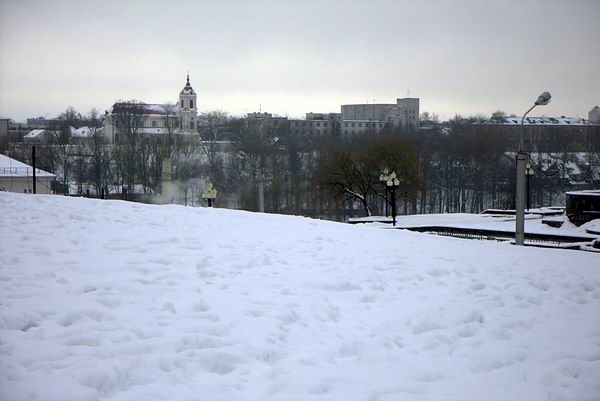 Grodno - Widok w stron� Niemna