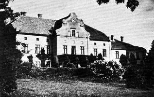 Pałac w Januszewie stan przed 1945 rokiem