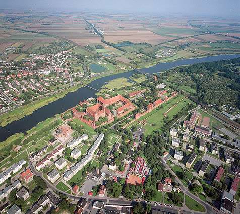 Malbork - Bird's eye view