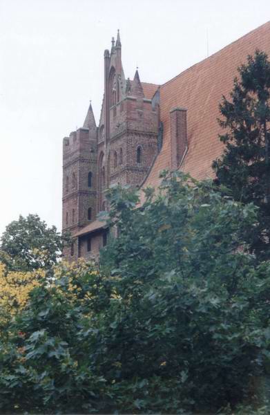 Malbork - Zamek zza Nogatu