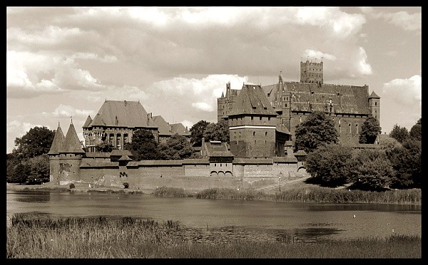 Malbork - Panorama zamku