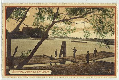 Bydgoszcz - Widok na Brd� 1915