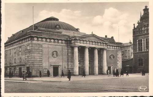 Gdansk - Theater place and city theater