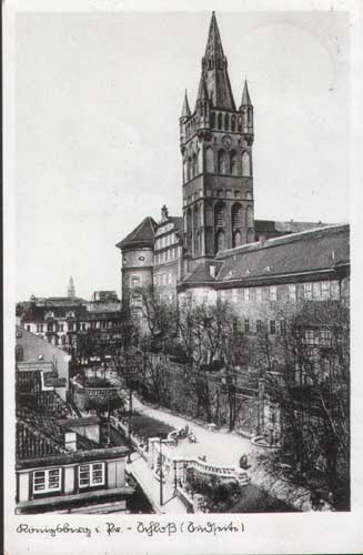 Kr�lewiec - Zamek ( Po�udniowa strona ) 1937