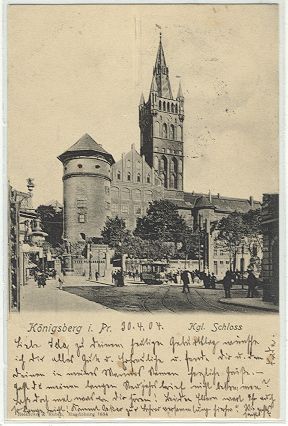 K�nigsberg - K�nigl. Schlo� 1904