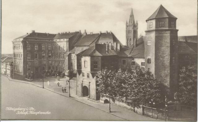 K�nigsberg - Schlo�, Hauptwache