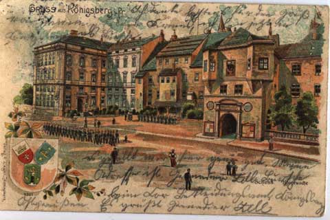 K�nigsberg - Schlo� Hauptwache 1912