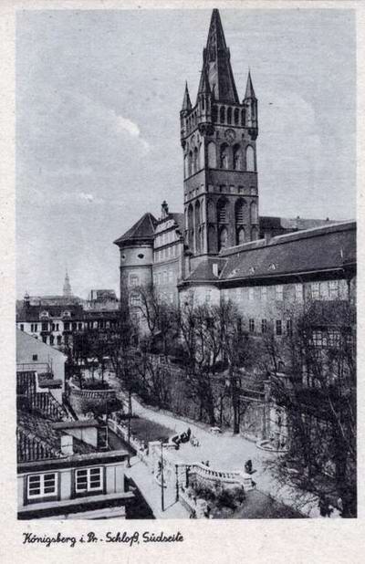 K�nigsberg - Schlo�, S�dseite
