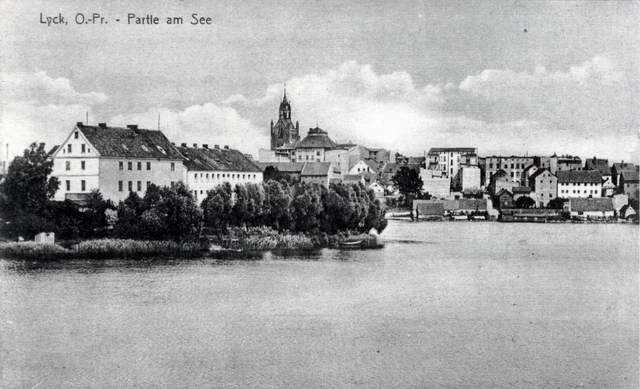 Lyck - Partie am See, 1917.