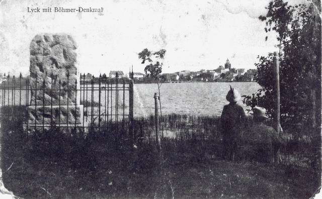 Lyck - B�hmer-Denkmal