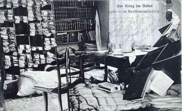 Lyck - Im Rechtsanwaltsb�ro 1915