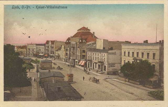 Lyck - Kaiser-Wilhelmstra�e 1915