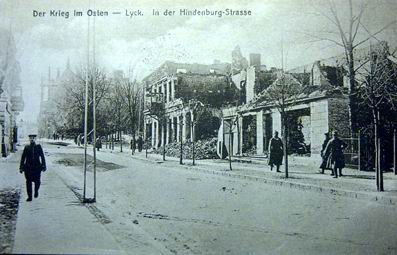 Lyck - Hindenbug-Strasse 1916