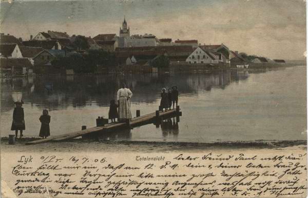 Lyck - Totalansicht 1906