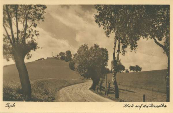 Lyck - Blick auf die Bunelka 1945
