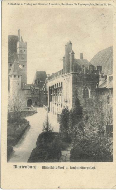 Marienburg - Mittelschlo� und Hochmeisterpalast