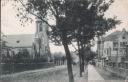 Lyck - M�hlen strasse mit katholische Kirche Jahr 1917
