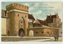 Thorn - Br�ckentor mit altem Schloss 1909